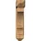 Ekena Millwork Balboa Arts and Crafts Smooth Bracket w/ Offset Brace, Western Red Cedar, 7 1/2"W x 28"D x 36"H BKT0806X28X36BOA03SWR - alternate 4